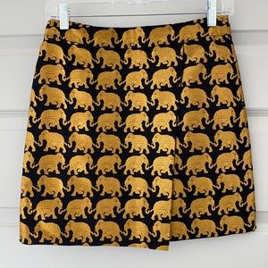 J Crew elephant skirt